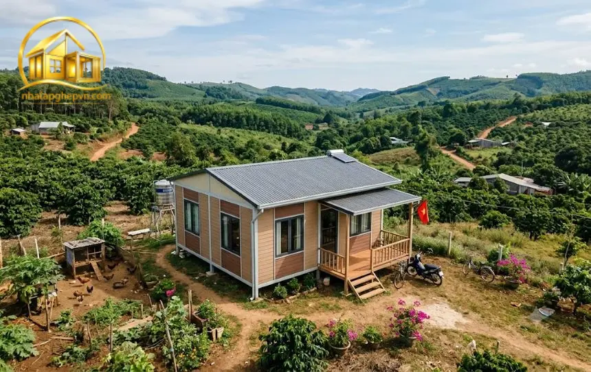 Thiết Kế Thi Công Nhà Lắp Ghép Đắk R'Lấp - Đắk Nông