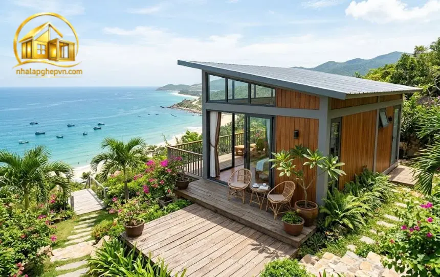 Thiết Kế Thi Công Nhà Vườn View Biển